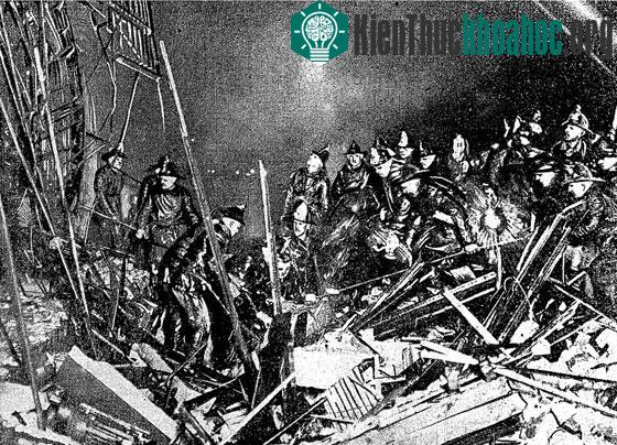 Hiện trường vụ cháy khiến Francis Leavy thiệt mạng