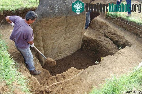Khám phá chấn động về phần thân dưới tượng đá đảo Phục Sinh