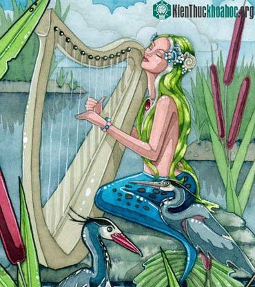 Siren thường sử dụng đàn lyre làm nhạc cụ