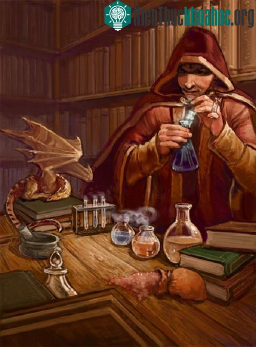 Dubois một hậu duệ của Nicholas Flamel đã trình diễn trước mắt vua Louis XII pháp thuật biến chì thành vàng