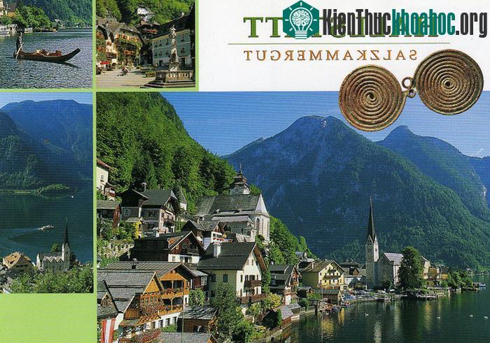 Hallstatt là thành phố nằm ở khu vực phía Bắc của nước Áo