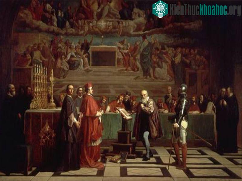Galileo bị phán quyết bởi tòa án dị giáo.
