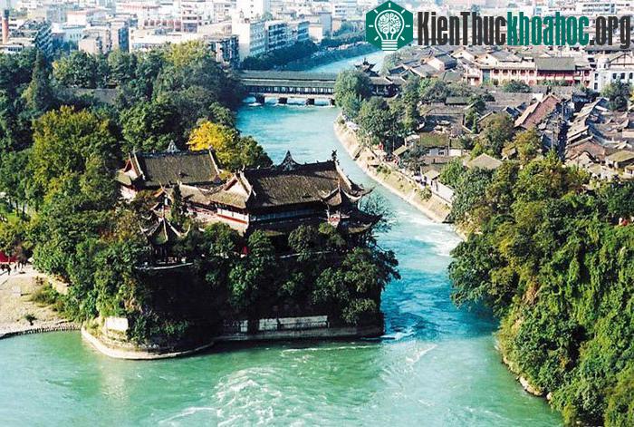 Toàn cảnh công trình thủy lợi Đô Giang Yển