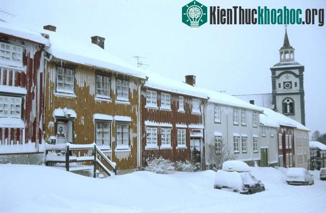 Khu khai thác mỏ tại thị trấn Roros - Nauy