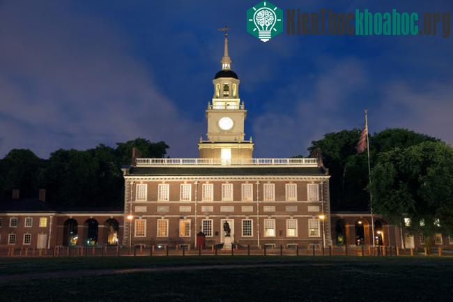 Hội trường độc lập Independence Hall - Hợp chủng quốc Hoa Kỳ