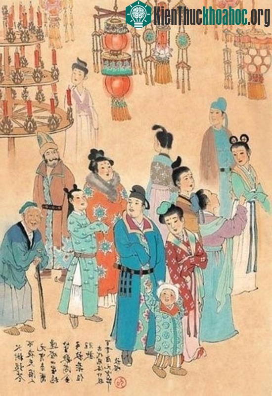 "Truyền dụ cho thần dân vào đêm đó treo đèn, khắp thành đốt pháo, nổi lửa, giống như cả thành có lửa...". (Ảnh: internet).