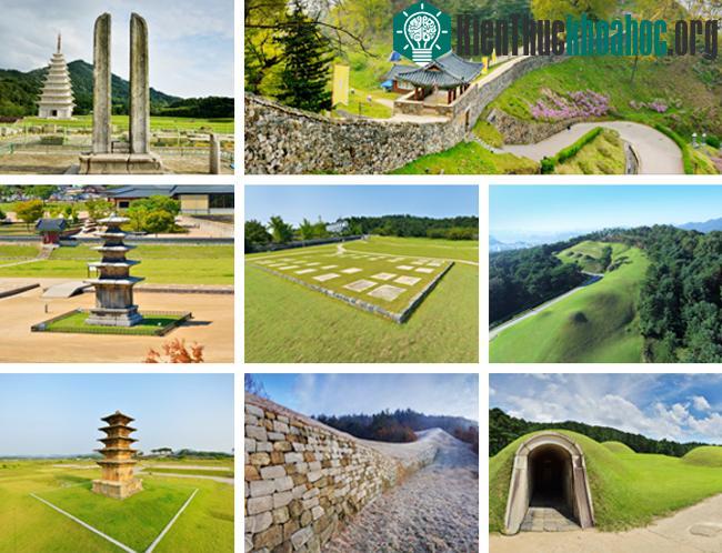 Cảnh quan tại các khu di tích còn lại của vương triều Baekje