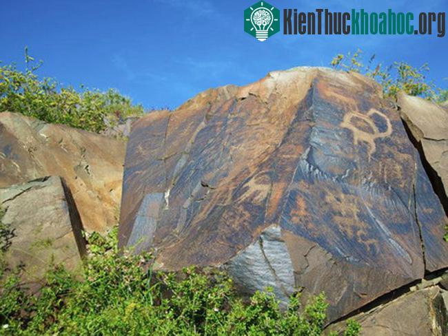 Những bức tranh khắc đá này hầu như nằm ẩn sâu trong hẻm núi