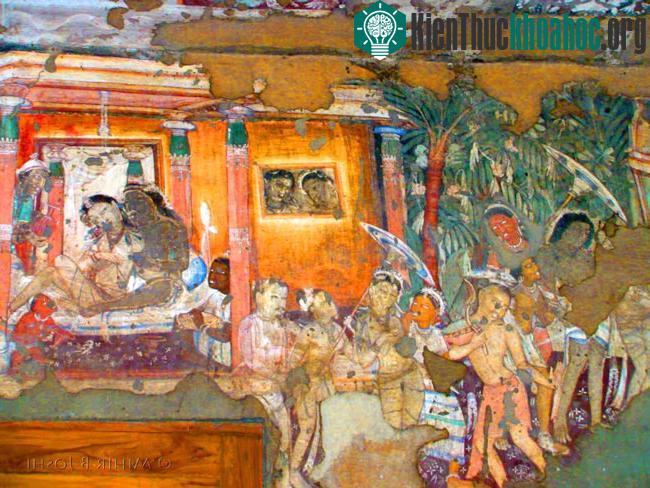 Chùa hang Ajanta - Ấn Độ