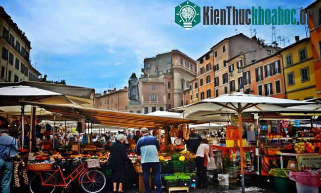 Trung tâm lịch sử của Rome - Italy