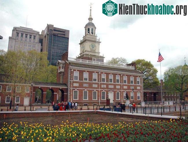 Hội trường độc lập Independence Hall - Hợp chủng quốc Hoa Kỳ