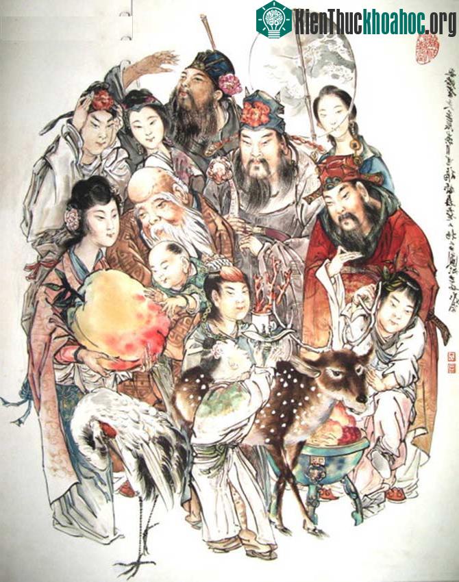 Ông Phúc con cháu đề huề.
