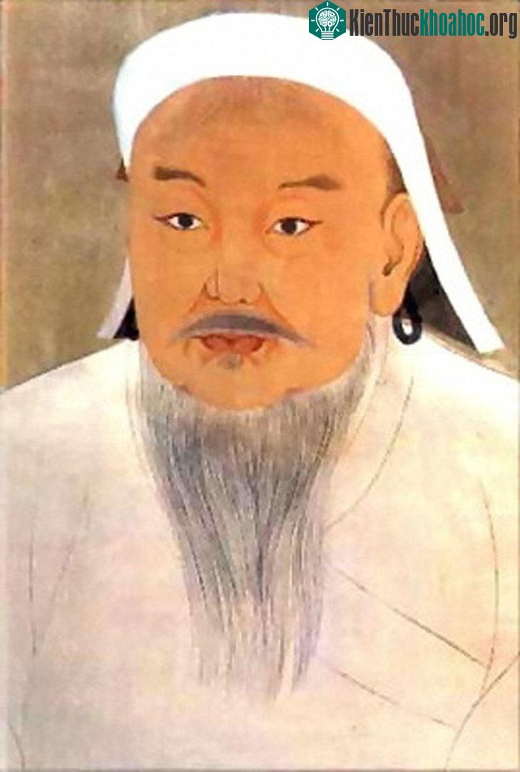 Chân dung của Thành Cát Tư Hãn. (Ảnh: Wikimedia).