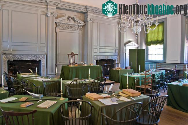 Hội trường độc lập Independence Hall - Hợp chủng quốc Hoa Kỳ
