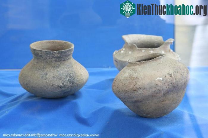 Các hiện vật, cổ vật khai quật được từ khu di chỉ