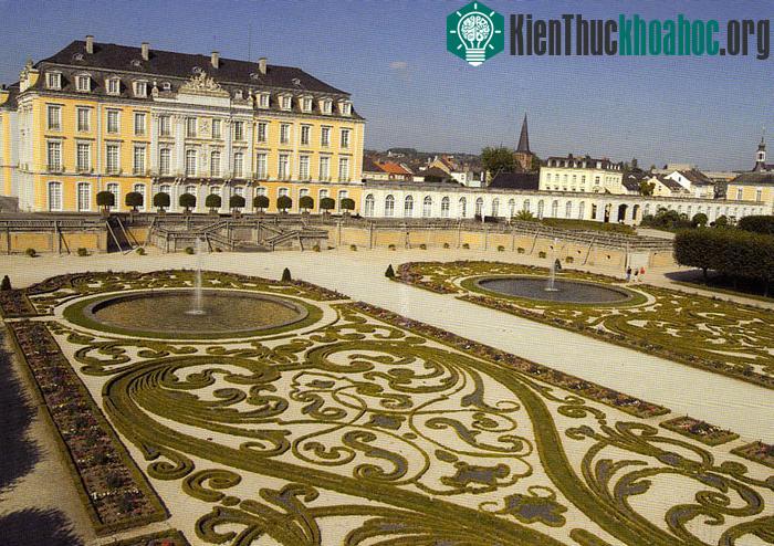 Khu vườn tuyệt đẹp của lâu đài Augustusburg
