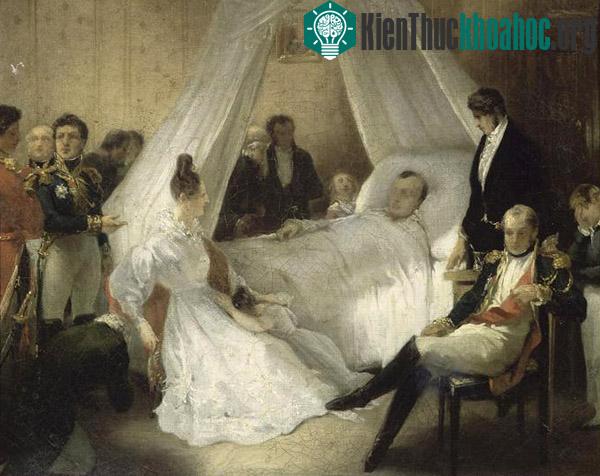 Napoleon qua đời tại St Helena, vào ngày 05/05/1821.