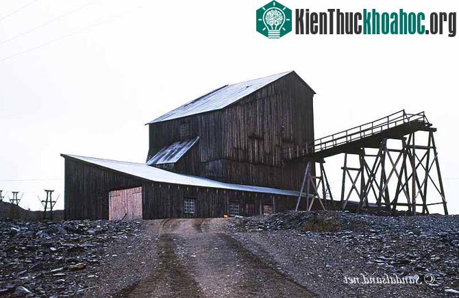 Khu khai thác mỏ tại thị trấn Roros - Nauy