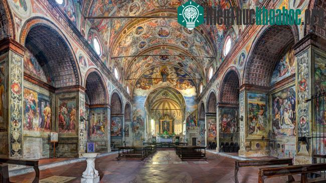 Nhà thờ và tu viện Santa Maria delle Grazie ở Milano - Italy