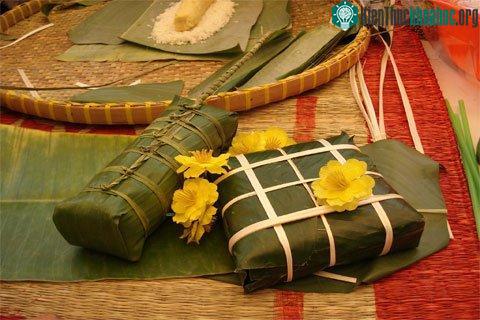 Bánh chưng cần bảo quản ở nơi khô thoáng, không bụi bặm, ẩm thấp.