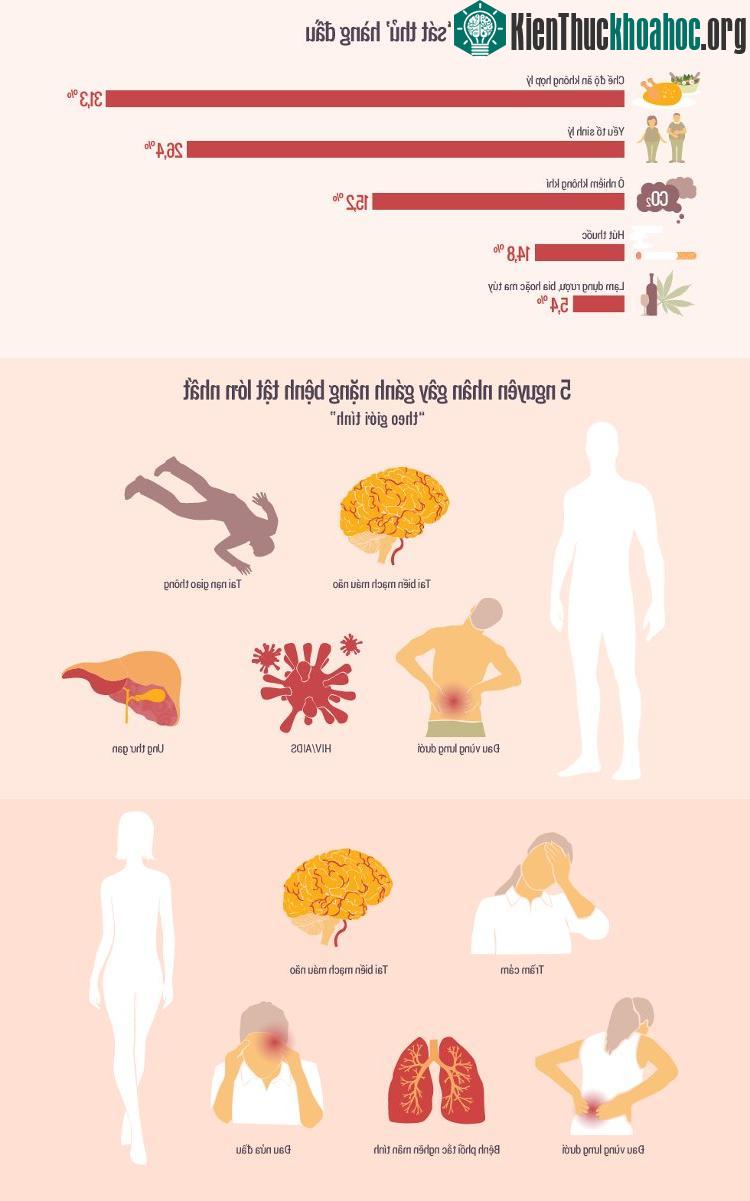 Những nguyên nhân gây tử vong nhiều nhất Việt Nam