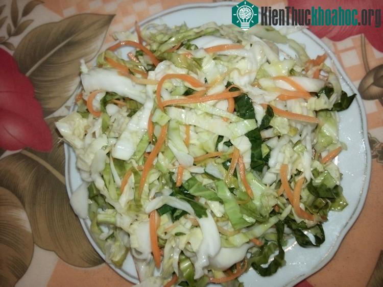 Cải bắp muối