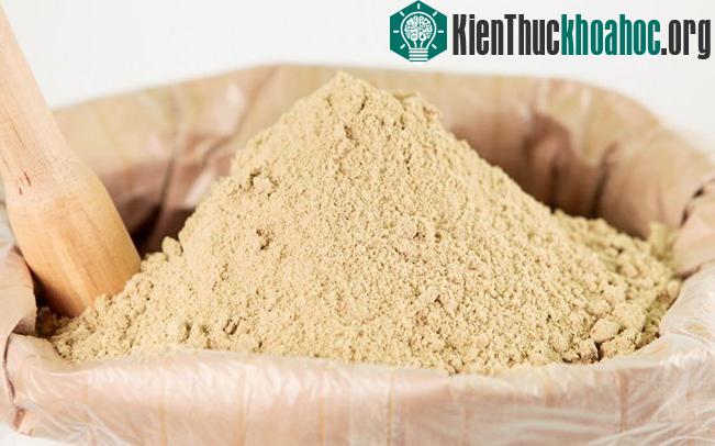 Bột cam thảo được dùng nhiều trong thực phẩm