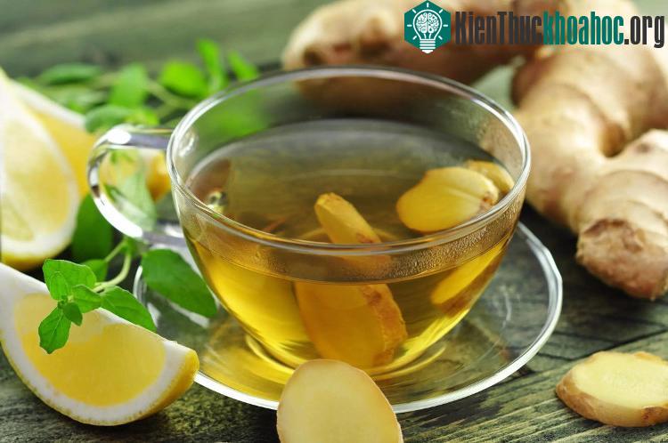 Thực tế cho thấy những người uống trà gừng nóng buổi sáng thấy không bị đói.