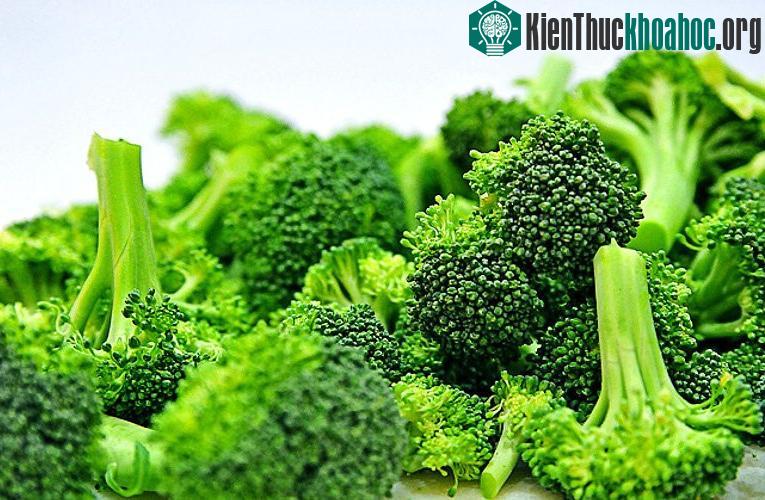 Súp lơ xanh chứa hàm lượng chất chống oxy hoá cao, rất tốt cho việc phòng ngừa và chống lại các loại ung thư trực tràng, dạ dày