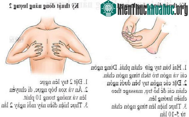 Cách massage tái tạo dòng năng lượng