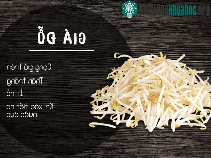 Giá đỗ.