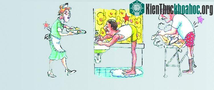 Không nên: Không đứng ở một tư thế quá lâu.