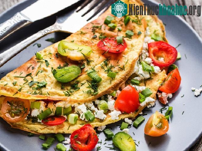Trứng tráng là cách chế biến thông thường của người Việt.
