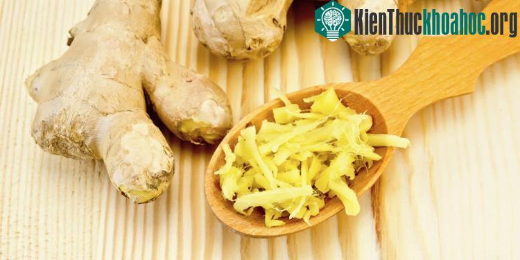 Ăn gừng cũng rất tốt để phòng chống viêm xoang khi trời lạnh.
