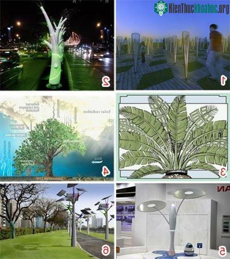 Cây nhân tạo cung cấp năng lượng và môi trường xanh ảnh 0