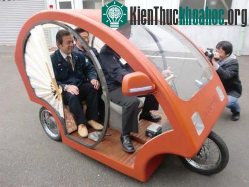 Nhật sản xuất xe lôi chạy điện ảnh 0