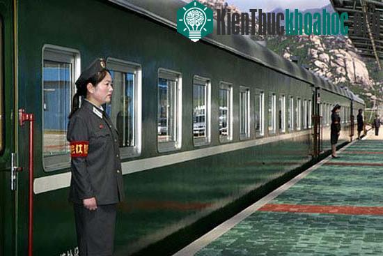 Xe lửa tàng hình của Chủ tịch Kim