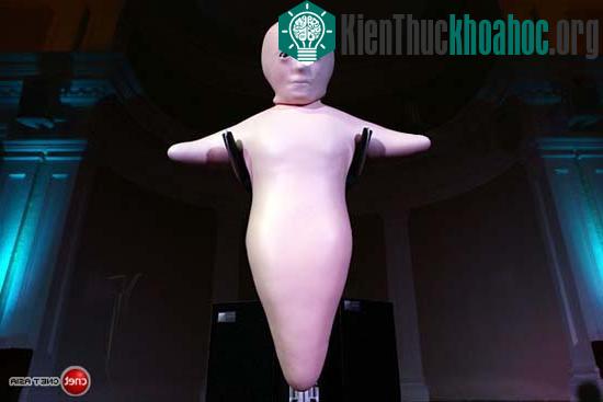 Điện thoại Elfoid. Ảnh: AFP.
