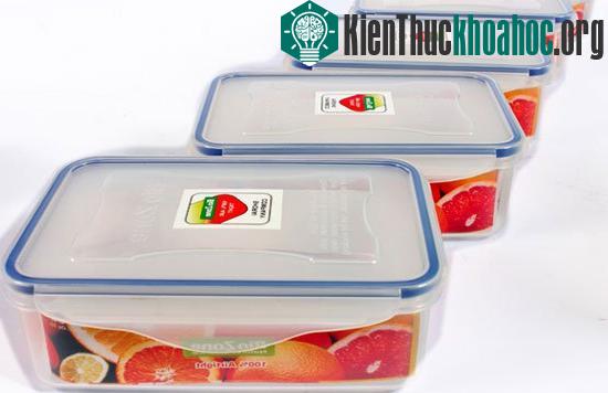 Khử mùi trong hộp nhựa