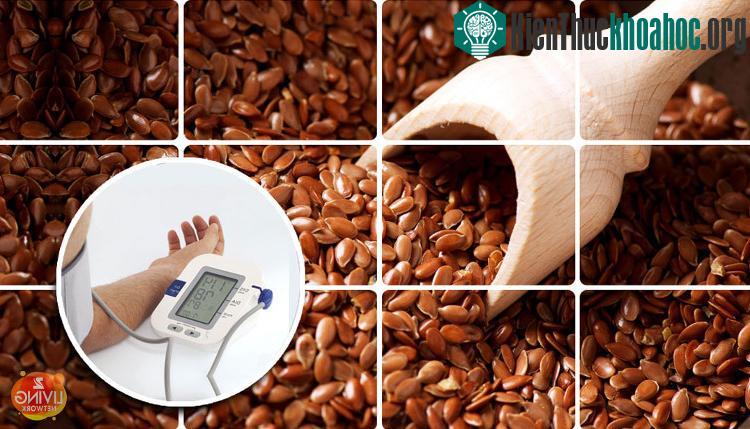 Người huyết áp cao nên thông báo với bác sĩ nếu ăn hạt lanh thường xuyên.