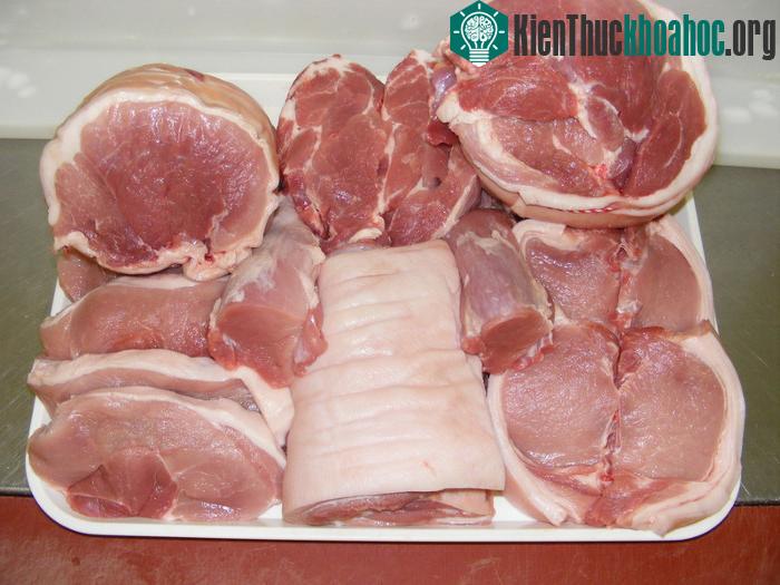 Người tiêu dùng cần nhận biết các dấu hiệu thịt lợn được nuôi tăng trọng.