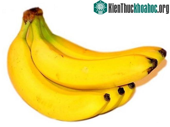 Không nên ăn chuối tiêu khi đói bụng