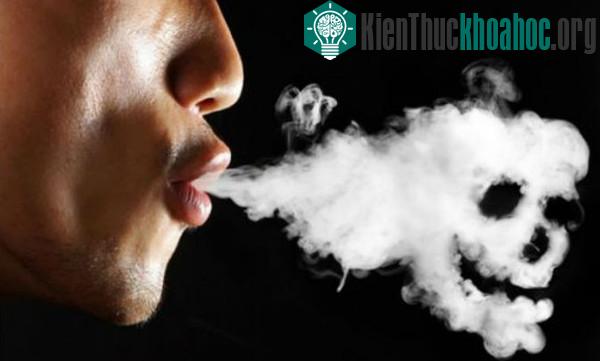 Khói thuốc là một trong những nguyên nhân chính gây ung thư.
