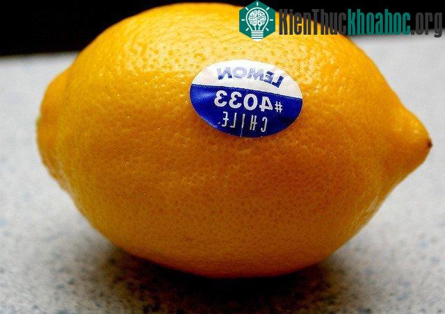 Trái cây có mã số bắt đầu bằng số 3 hoặc 4 - Trái cây được gieo trồng theo phương pháp thông thường có sử dụng chất hóa học.