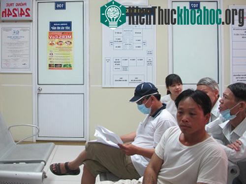 Phòng khám chuyên tiếp nhận những ca sốt nghi ngờ MERS. (Ảnh: N.Phương.)