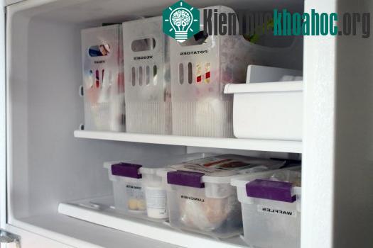 Cách sắp xếp thực phẩm trong tủ lạnh để giữ được lâu hơn