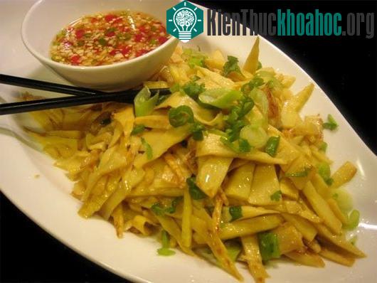 Măng sau khi khử độc có thể chế biến thành rất nhiều món ngon.&nbsp;