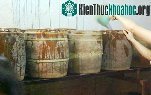 Quy trình pha hóa chất, ngâm và ủ giá