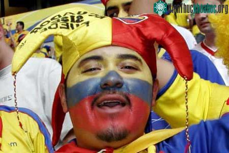 Cổ động viên của Ecuador trong Worldcup 2006