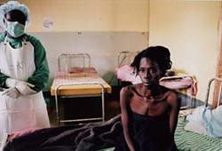 Bệnh nhân nhiễm virus Ebola ở Châu Phi